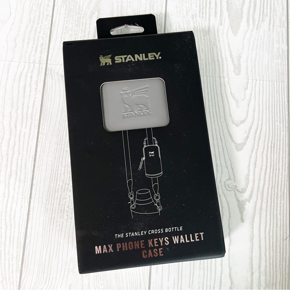 Stanley Cross Bottle Max Phone Keys Wallet Case Stone